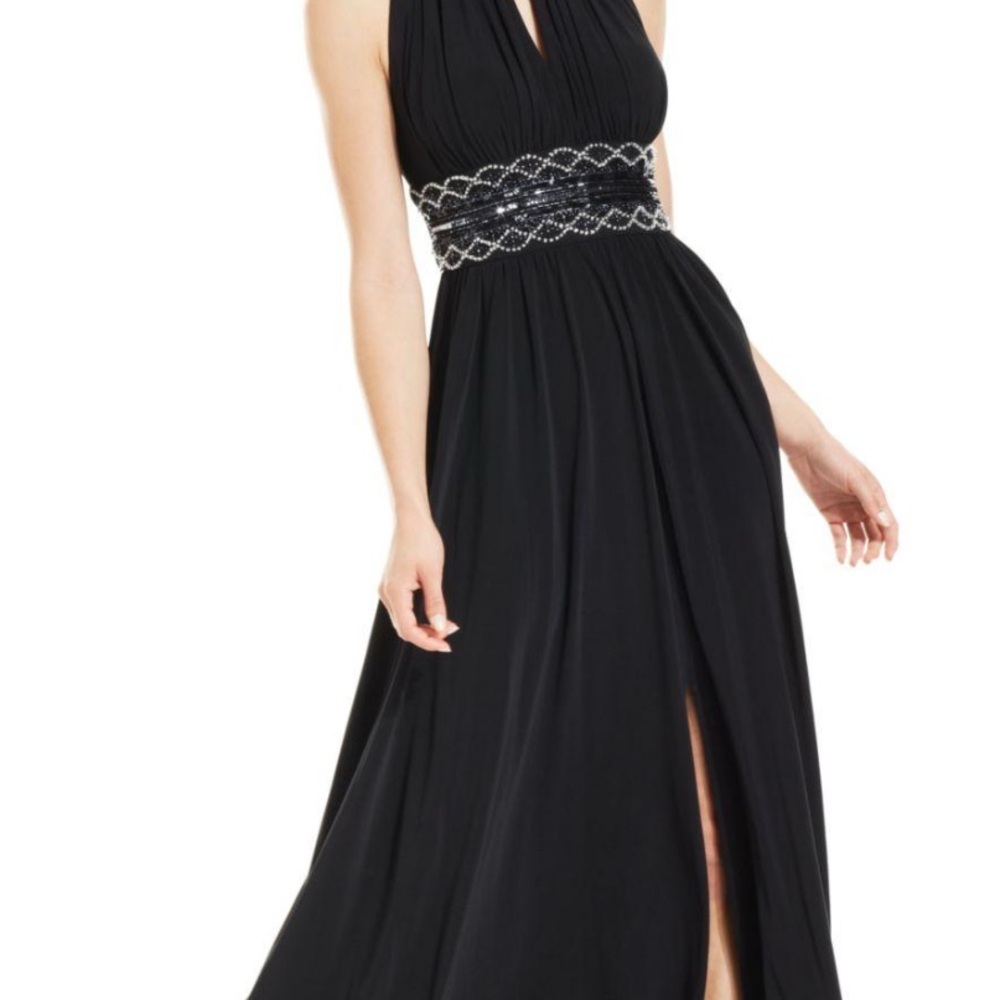 Elegant Black Evening Gown